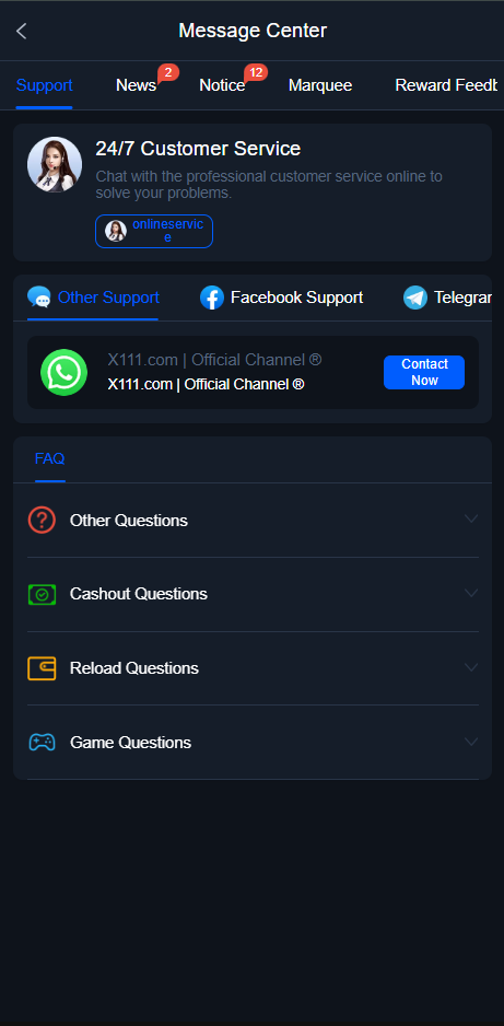 X111 Game Apk